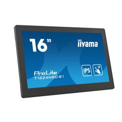 IIYAMA T1624MSC-B1 iiyama T1624MSC-B1. Design do produto: Tela plana interativa