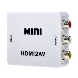 Conversor HDMI a AV 3xRCA  (audio+video) alimentacion por USB