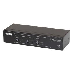 ATEN VM0202HB-AT-G El VM0202HB es un switch de matriz HDMI 4K real 2 x 2 con desincrustador de…