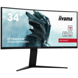 IIYAMA GCB3480WQSU-B1 G-MASTER GCB3480WQSU-B1Immerse yourself in the game with the curved Red Eagle…