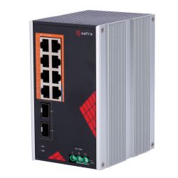 Safire SF-SWI1008HIPOE-GF-AC-130-DIN - Safire Switch Industrial Alimentación AC 90~264V, 8…