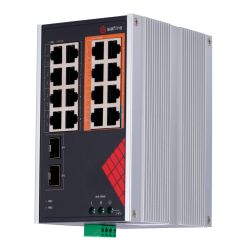 Safire SF-SWI1808HIPOE-GF-AC-130-DIN - Safire Switch Industrial Alimentación AC 90~264V, 16…