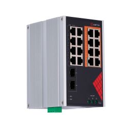 Safire SF-SWI1808HIPOE-GF-AC-130-DIN - Safire Switch Industrial Alimentación AC 90~264V, 16…