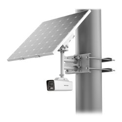 Hikvision Solutions DS-2XS6A47G1-LS/C36S80(2.8mm) -  Câmara IP Solar Bullet 4G, Resolução 4 Mpx…