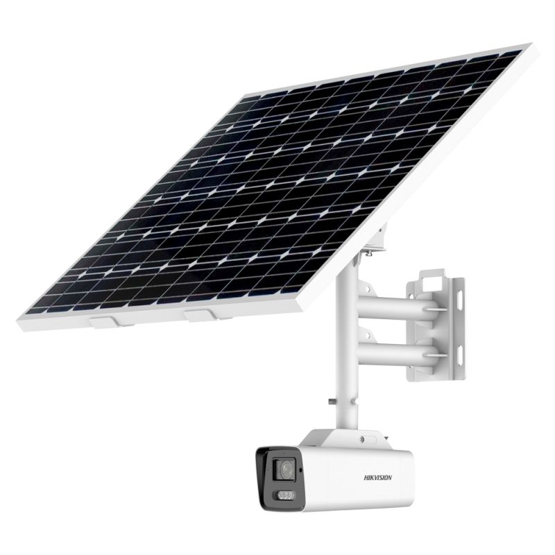 Hikvision Solutions DS-2XS6A87G1-L/C32S80(4mm) -  Câmara IP Solar Bullet 4G, Resolução 8 Mpx…