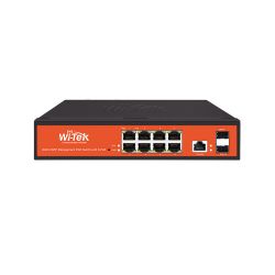 Wi-Tek WI-PMS310GF Wi-Tek L2 manageable PoE switch