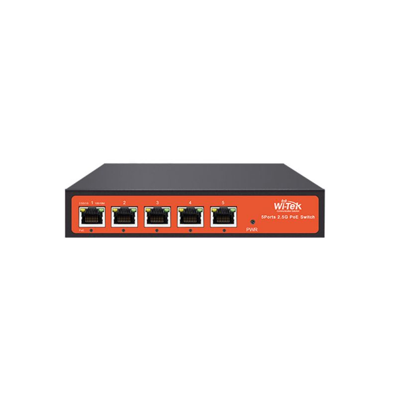 Wi-Tek WI-PS505G Wi-Tek unmanageable PoE switch