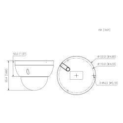 Dahua IPC-HDBW2241R-ZS H265 IP Dome 2M DN SMART WDR Starlight…