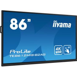 IIYAMA TE8612MIS-B2AG iiyama PROLITE. Conception du produit : Tableau de chevalet numérique