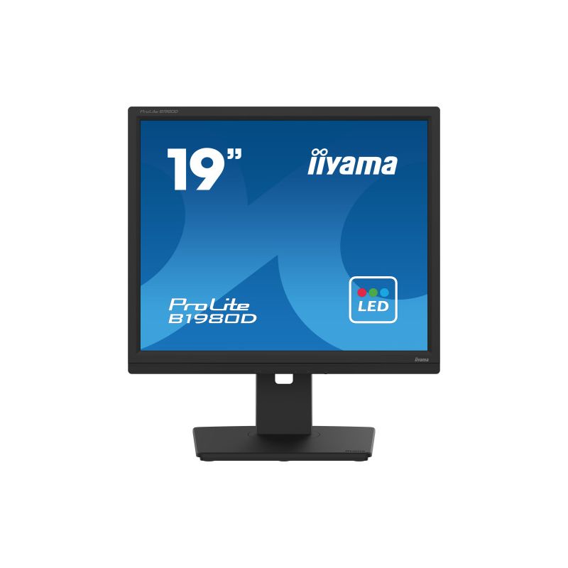 IIYAMA B1980D-B5 Conçu pour les entreprises, ce moniteur rétroéclairé LED avec réglage en…