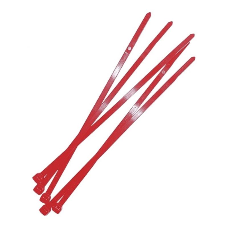 Notifier PIP-013 DHA Brida para cables 203mmX4,6mm rojo pack 100…