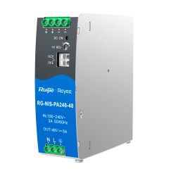 Reyee RG-NIS-PA240-48 - Fuente de alimentación industrial, Salida DC 48 V 5 A…