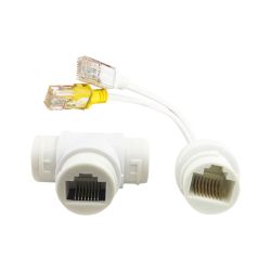 Safire SF-POE-DUAL-SINGLE-RJ45 - Combinador y separador PoE RJ45, Para cámaras IP ,…