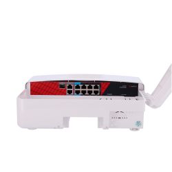 Safire SF-SW1108HIPOE-HF-120-OUT - Switch PoE Exterior, 6 RJ45 PoE+ 2 RJ45 Hi-PoE 2 RJ45…