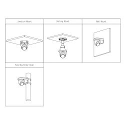 Dahua IPC-HDW2441T-S-0280B Domo IP H265 4M DN WDR 3DNR Starlight…