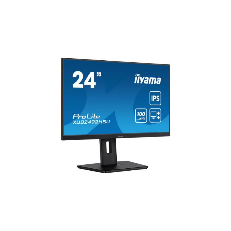 IIYAMA XUB2492HSU-B6 iiyama XUB2492HSU-B6 / 24"IPS FHD@100Hz, 16:9,HAS,Pivot