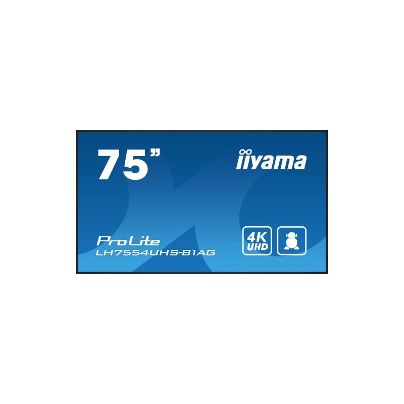 IIYAMA LH7554UHS-B1AG Choisissez des performances élevées et une fiabilité transparente avec la…