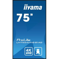 IIYAMA LH7554UHS-B1AG Choisissez des performances élevées et une fiabilité transparente avec la…