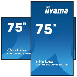 IIYAMA LH7554UHS-B1AG Choisissez des performances élevées et une fiabilité transparente avec la…