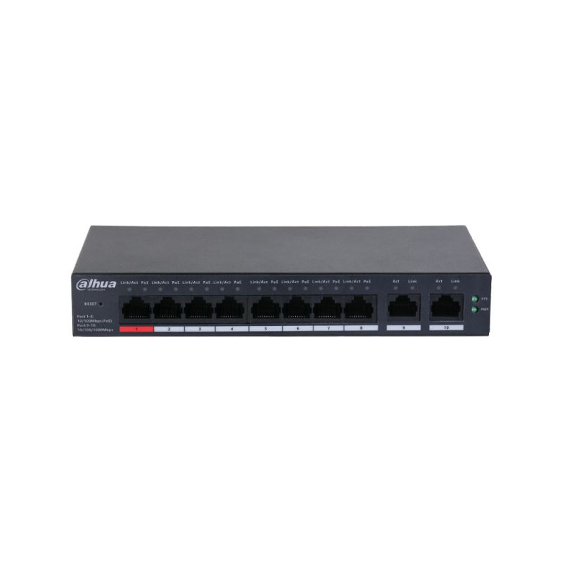 Dahua DH-CS4010-8ET-110 Dahua Layer2 manageable switch in the…