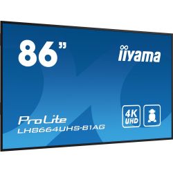 IIYAMA LH8664UHS-B1AG iiyama PROLITE. Conception du produit : tableau de chevalet numérique