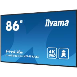 IIYAMA LH8664UHS-B1AG iiyama PROLITE. Design do produto: Quadro de cavalete digital