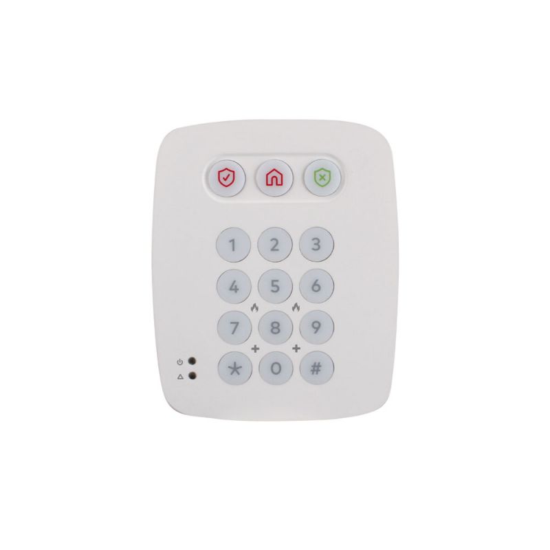 Alarm.com KP-39-AMX Keypad via VESTA radio. 15 backlit buttons