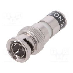 Compression connector RG6/59 BNC Male 3.9 mm Cabelcon