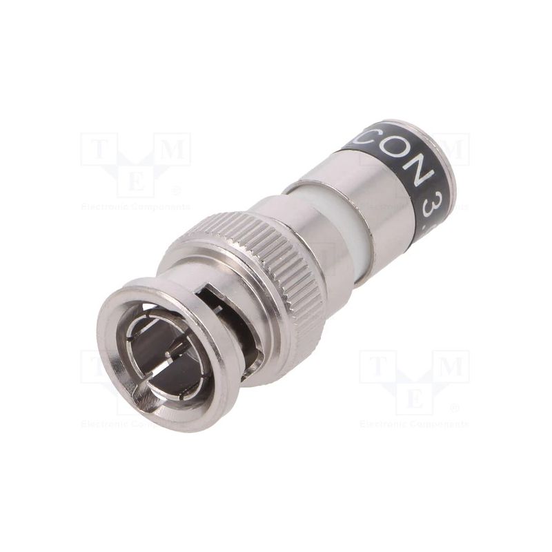 Conector de compressão RG6/59 BNC macho 3,9 mm Cabelcon