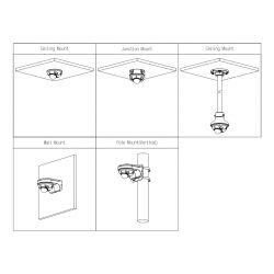 Dahua IPC-HDBW3441F-AS-0280B-S2 Dôme IP H265 4M DN WDR…