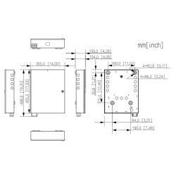 Dahua ASB1C-B Coffret en acier galvanisé pour contrôleur…