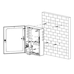 Dahua ASB1C-B Caixa de aço galvanizado para controlador de…