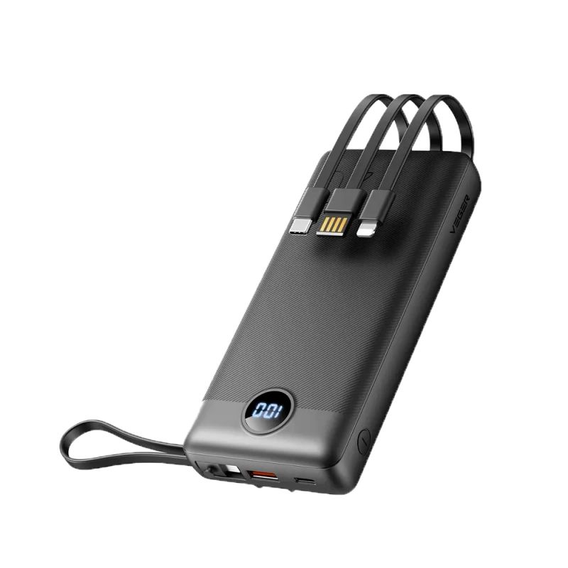 Veger VG-W2047 - VEGER, Power bank con pantalla LCD, Capacidad 20000mAh…