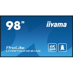 IIYAMA LH9875UHS-B1AG iiyama PROLITE. Design do produto: Quadro de cavalete digital