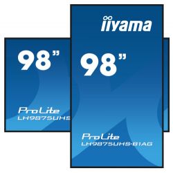 IIYAMA LH9875UHS-B1AG iiyama PROLITE. Conception du produit : tableau de chevalet numérique