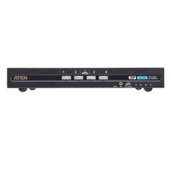 ATEN CS1184DP4C-AT-G El switch KVM de seguridad avanzada PSD PP v4.0 CS1184DP4C de ATEN está…