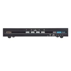 ATEN CS1184D4C-AT-G El switch KVM de seguridad avanzada PSD PP v4.0 CS1184D4C de ATEN está…