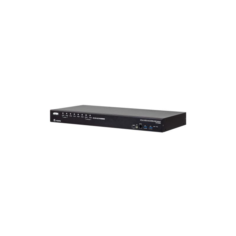 ATEN CS18208-AT-G Le commutateur KVM HDMI USB 3.0 4K 4K ATEN CS18208 vous permet d'accéder et de…