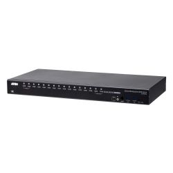 ATEN CS19216-AT-G El switch KVM USB 3.0 4K DisplayPort de 16 puertos CS19216 de ATEN permite…