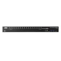 ATEN CS19216-AT-G The ATEN CS19216 16-Port USB 3.0 4K DisplayPort KVM Switch allows you to…