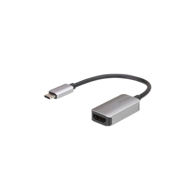 ATEN UC3008A1-AT El UC3008A1 es un adaptador de USB-C a HDMI 4K que le permite transferir el vídeo…