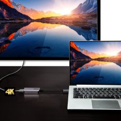 ATEN UC3008A1-AT El UC3008A1 es un adaptador de USB-C a HDMI 4K que le permite transferir el vídeo…