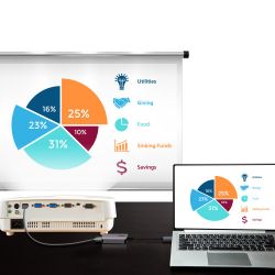 ATEN UC3008A1-AT El UC3008A1 es un adaptador de USB-C a HDMI 4K que le permite transferir el vídeo…