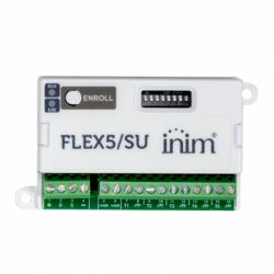 Inim FLEX5/SU Módulo de expansão com 5 terminais de…