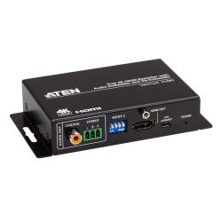 ATEN VC882-AT-G The VC882 is a True 4K HDMI repeater with audio embedding and de-embedding capable…