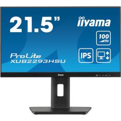 IIYAMA XUB2293HSU-B6 Avec son design élégant sans bordure sur trois côtés, le ProLite…