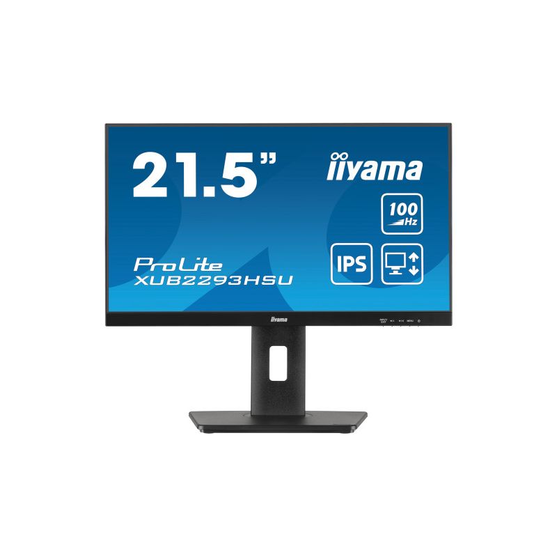 IIYAMA XUB2293HSU-B6 With its sleek borderless design on three sides, the ProLite XUB2293HSU is…