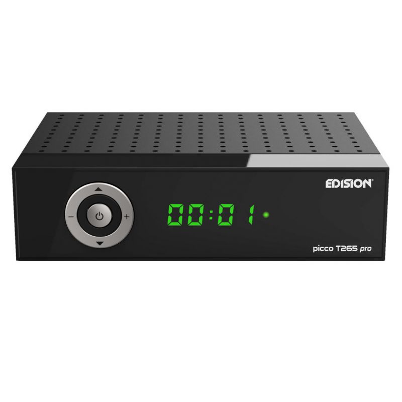 Edision Picco T265 Pro FullHD Digital Terrestre e Receptor de Cabo DVB-T2/C H265 HEVC 10 Bit