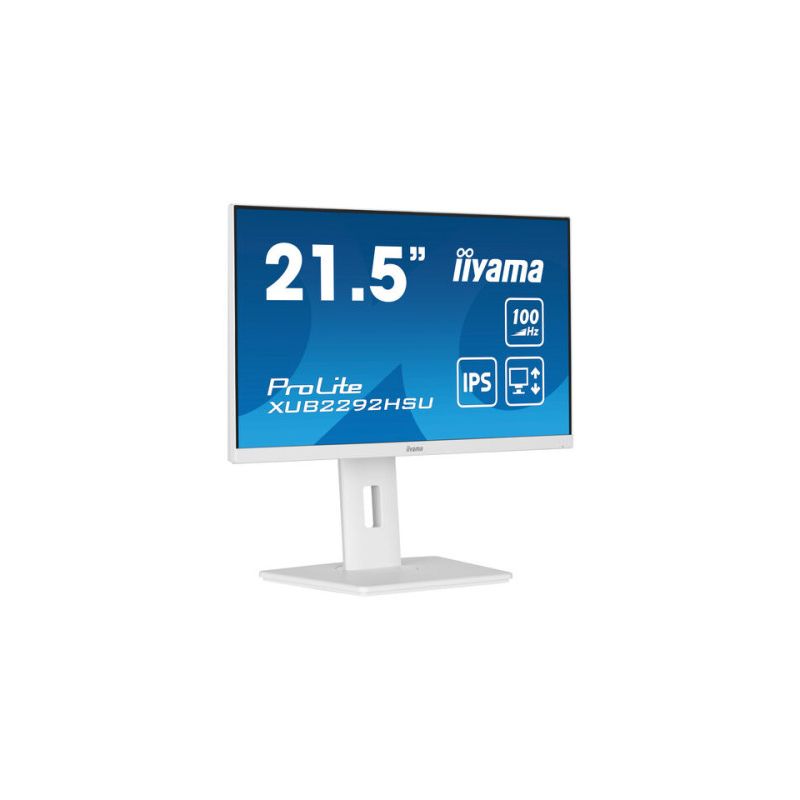 IIYAMA XUB2292HSU-W6 Doté d'un design élégant bord à bord, le ProLite XUB2292HSU est parfait…