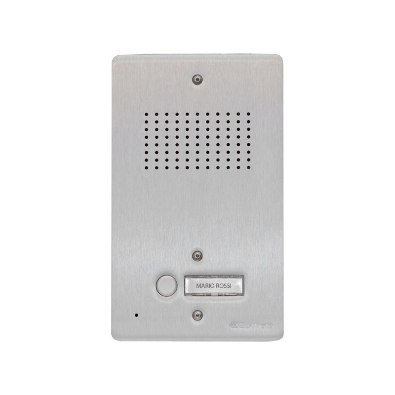 Comelit comelit-3010NA ALUMINUM AUDIO ENTRANCE PANEL, 10 PULS.